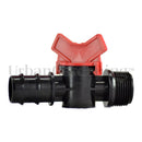 Shut-off valve 25-25mm PE