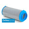 CarbonActive HomeLine Granulate Filter 500GL, 500m3/h, Ø125mm