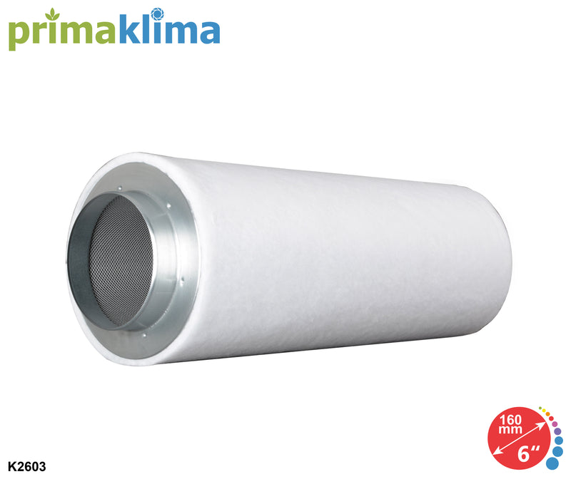 Prima Klima Ecoline Filter K2603 160mm Flange 650H/230Ø - ca. 6.0 kg of carbon