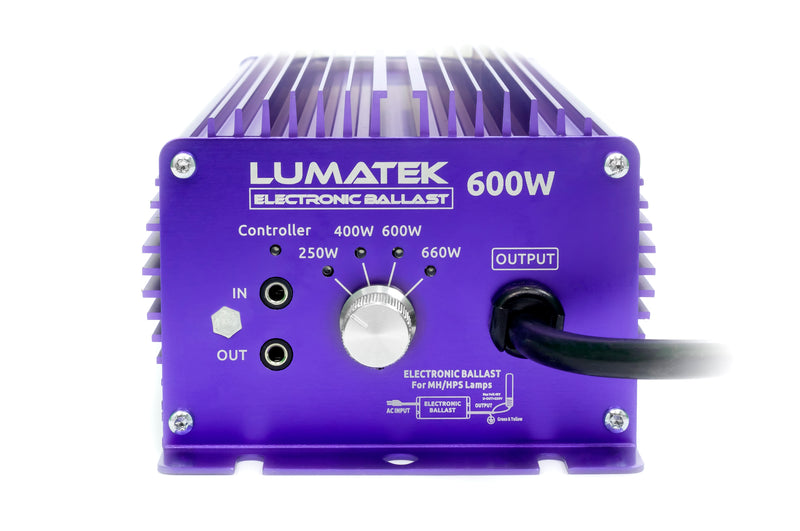 LUMATEK Ultimate Pro 600W 400V Dimmable & Controllable Ballast