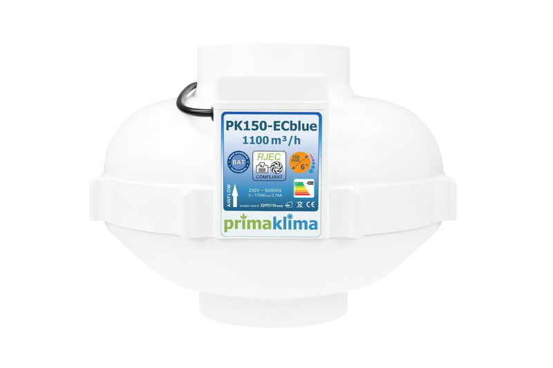 Prima Klima PK150-ECblue Ventilator 1100m³/h 150mm